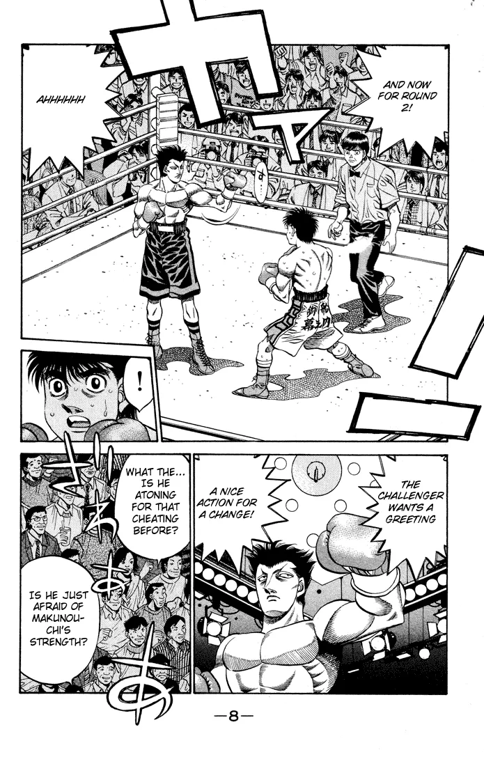 Hajime no Ippo - Chapter 483 - Page 8