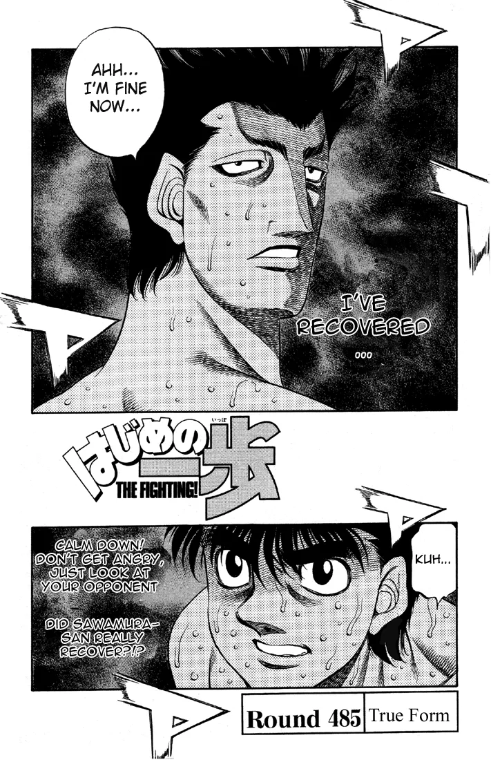 Hajime no Ippo - Chapter 485 - Page 2