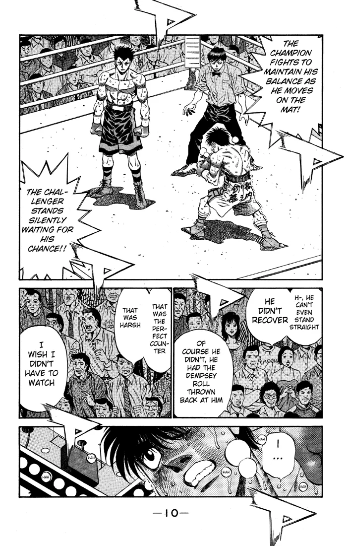 Hajime no Ippo - Chapter 493 - Page 10