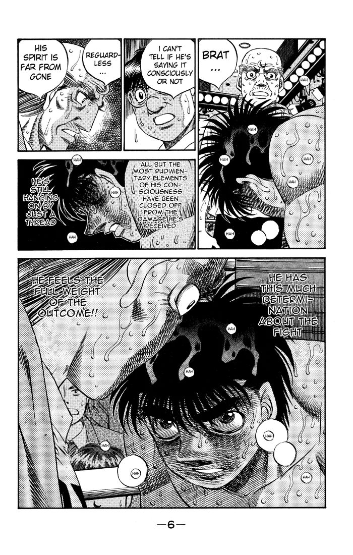 Hajime no Ippo - Chapter 493 - Page 6