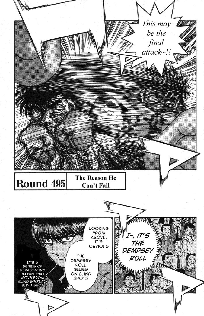 Hajime no Ippo - Chapter 495 - Page 2