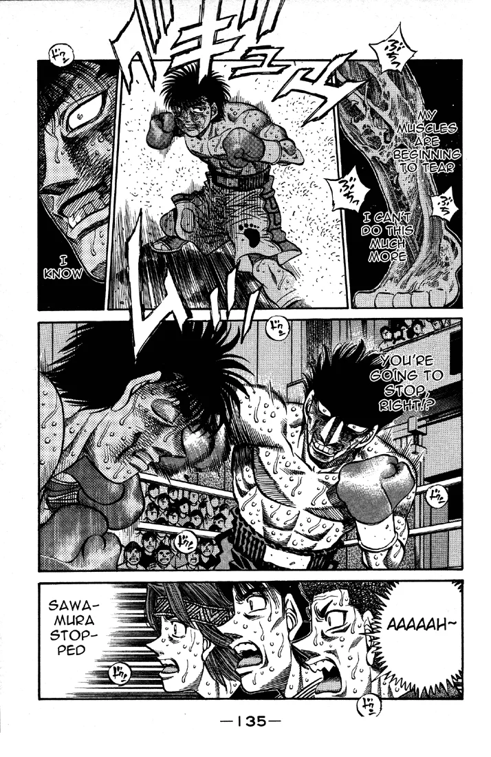 Hajime no Ippo - Chapter 500 - Page 8