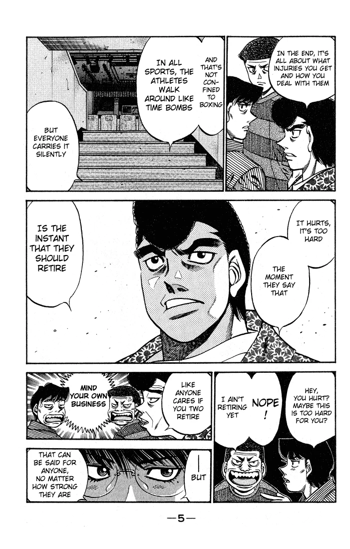 Hajime no Ippo - Chapter 503 - Page 6