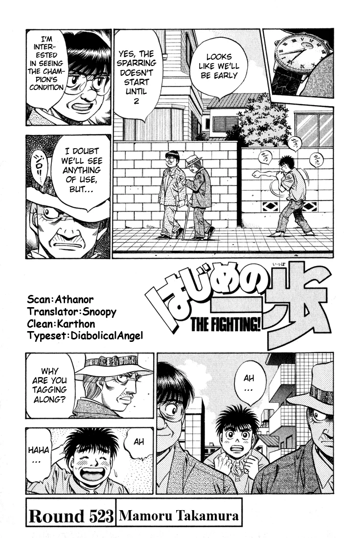 Hajime no Ippo - Chapter 523 - Page 5