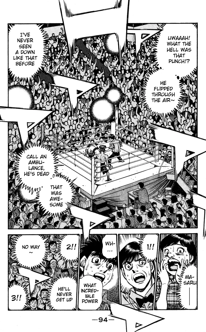 Hajime no Ippo - Chapter 527 - Page 14