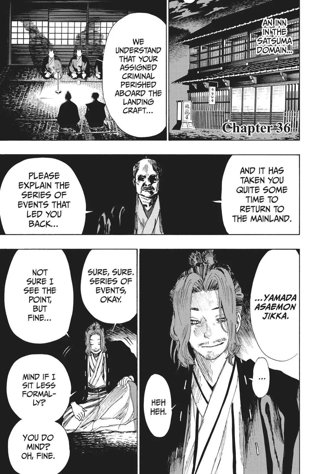 Hell's Paradise: Jigokuraku - Chapter 36 - Page 1