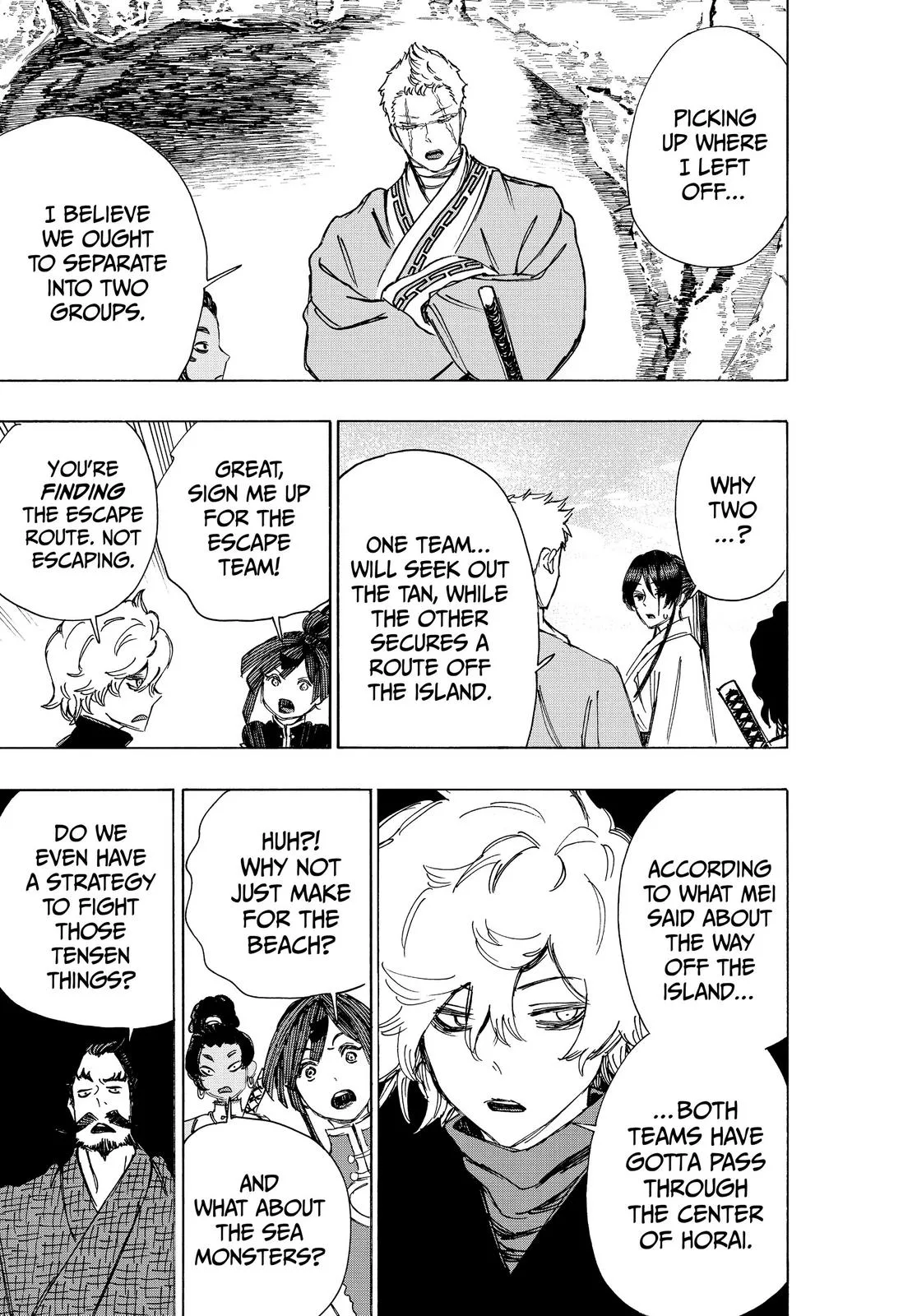 Hell's Paradise: Jigokuraku - Chapter 59 - Page 7