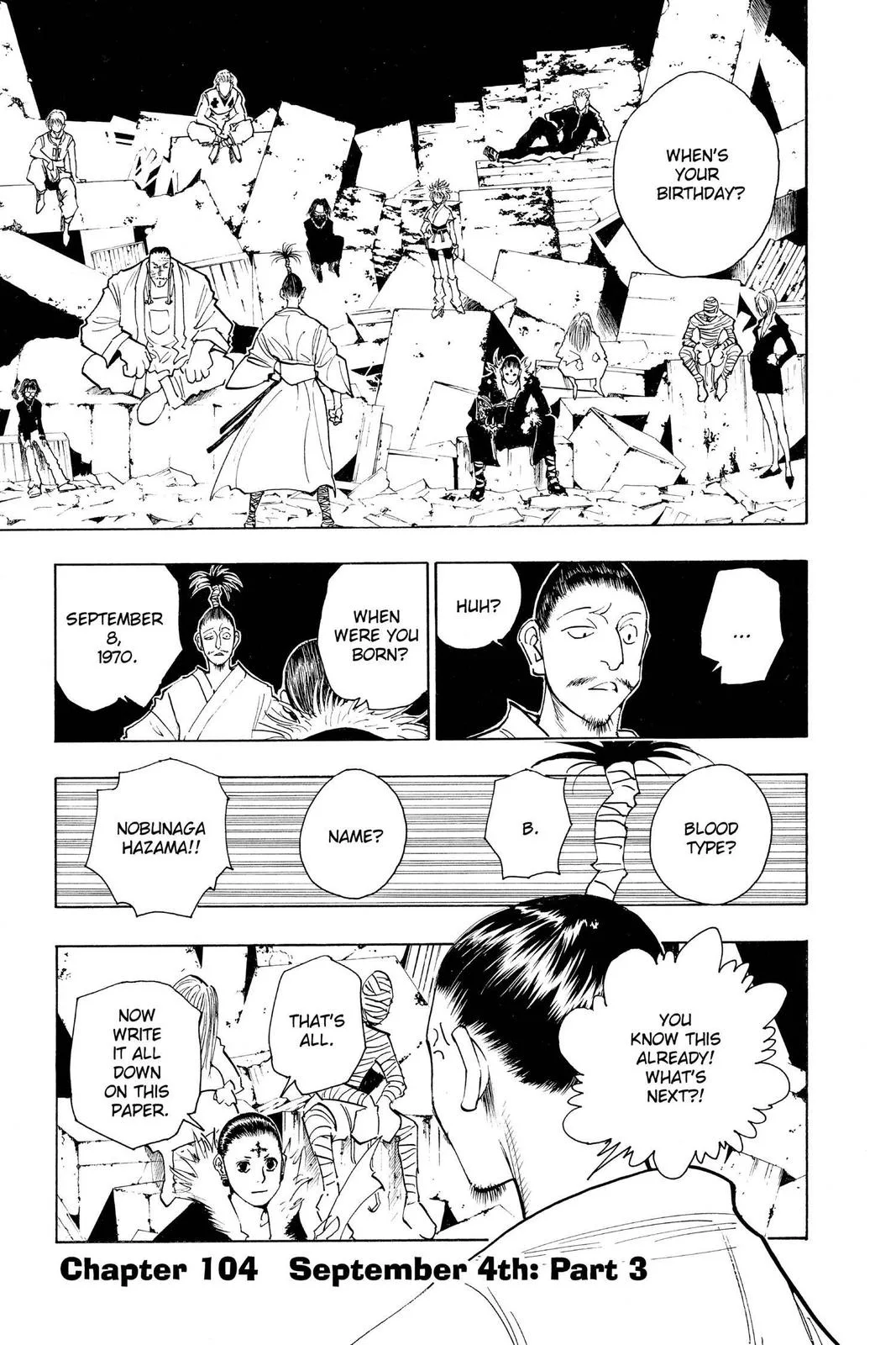 Hunter x Hunter - Chapter 104 - Page 7