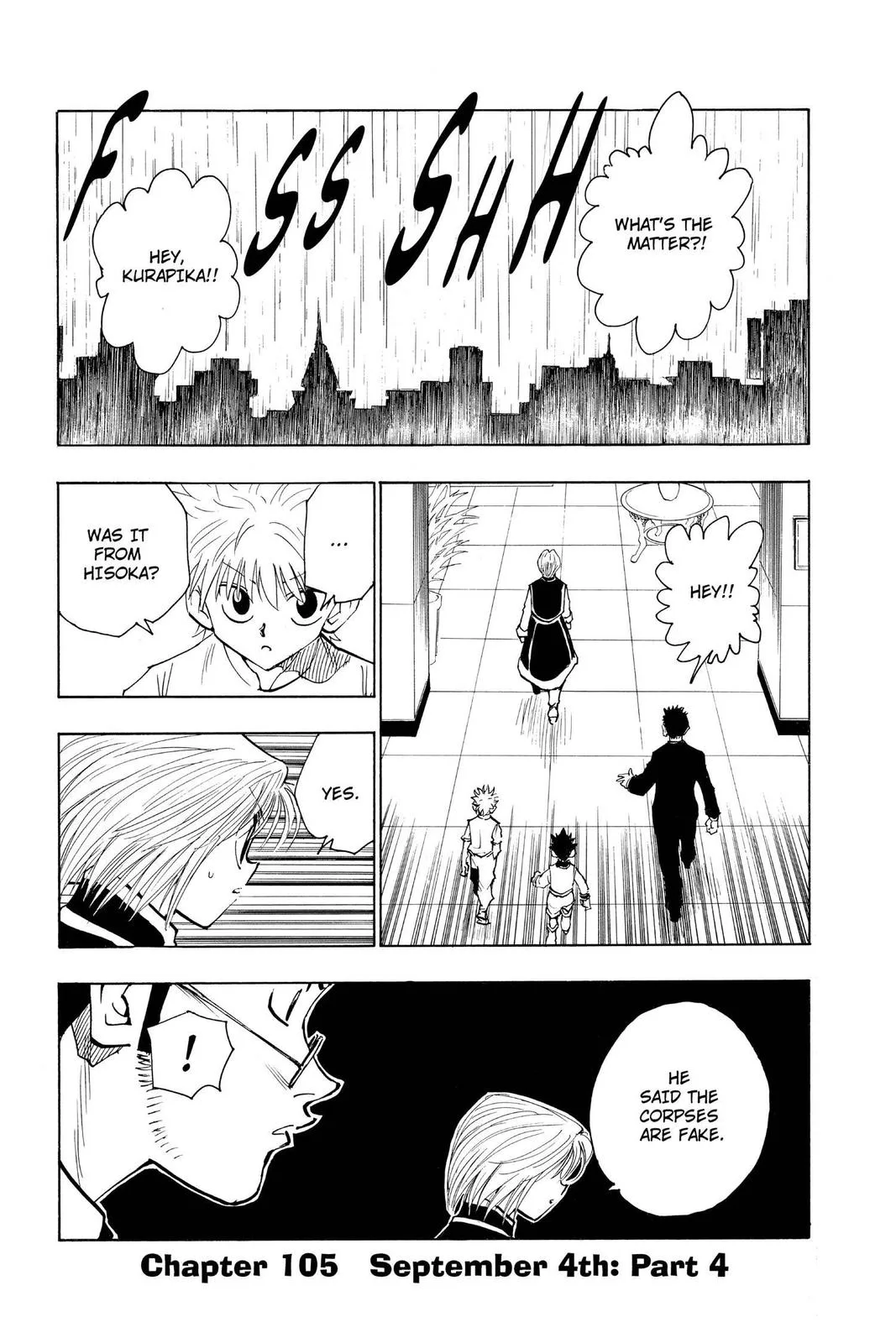 Hunter x Hunter - Chapter 105 - Page 1