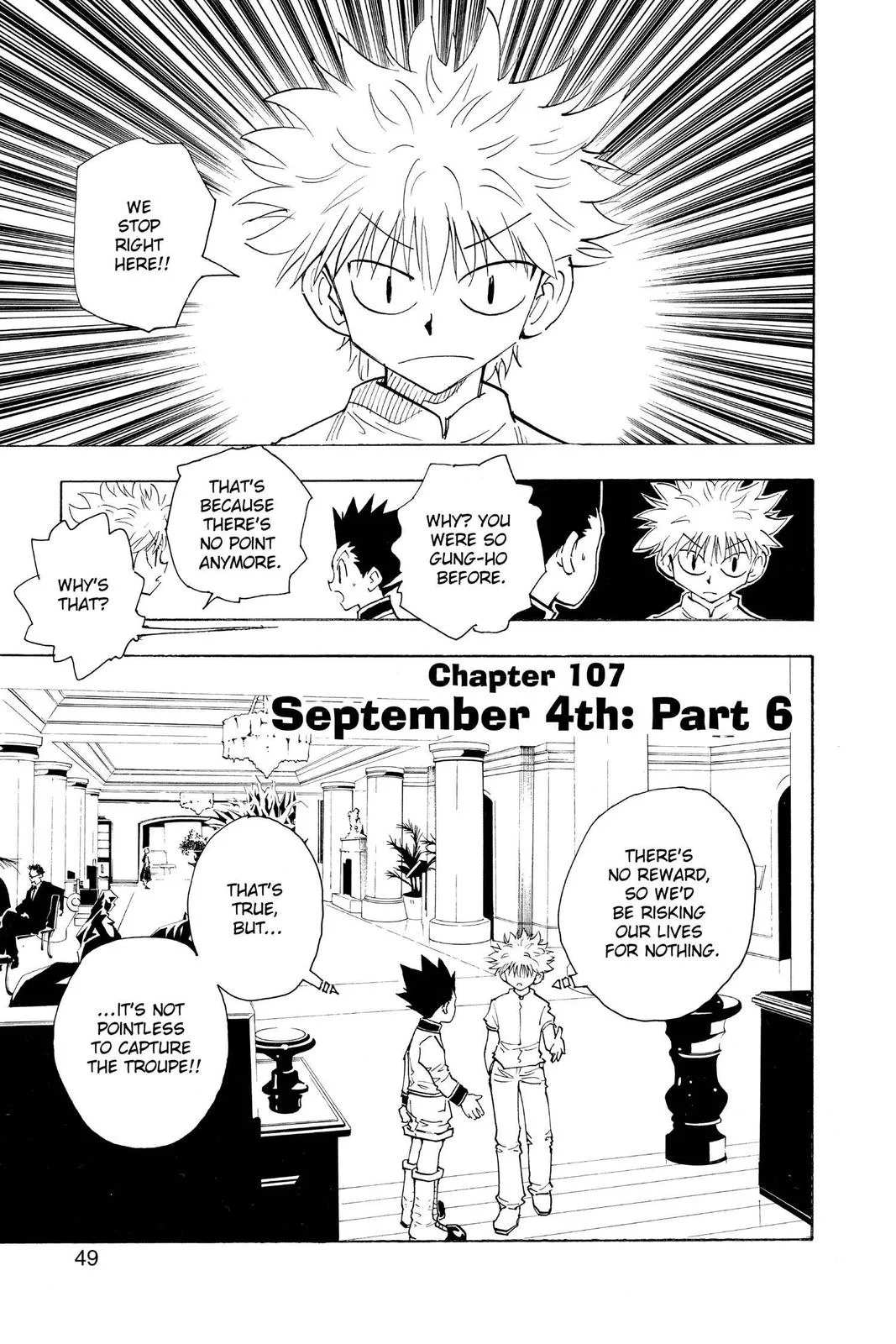 Hunter x Hunter - Chapter 107 - Page 1