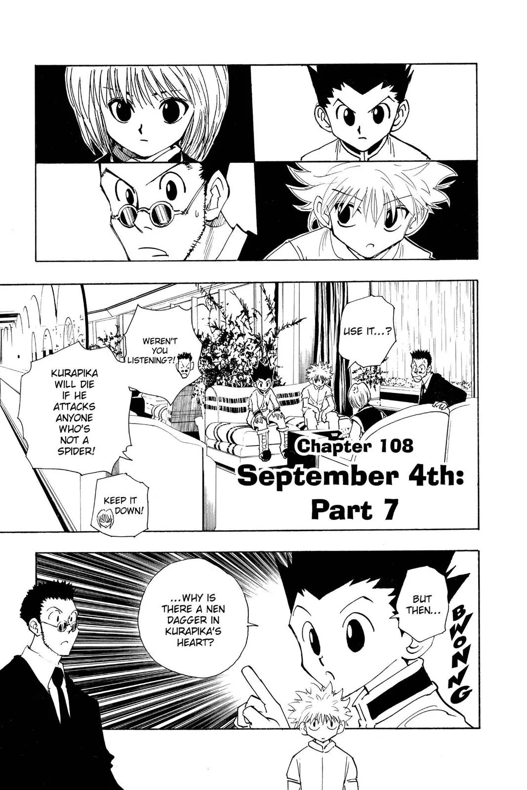 Hunter x Hunter - Chapter 108 - Page 1