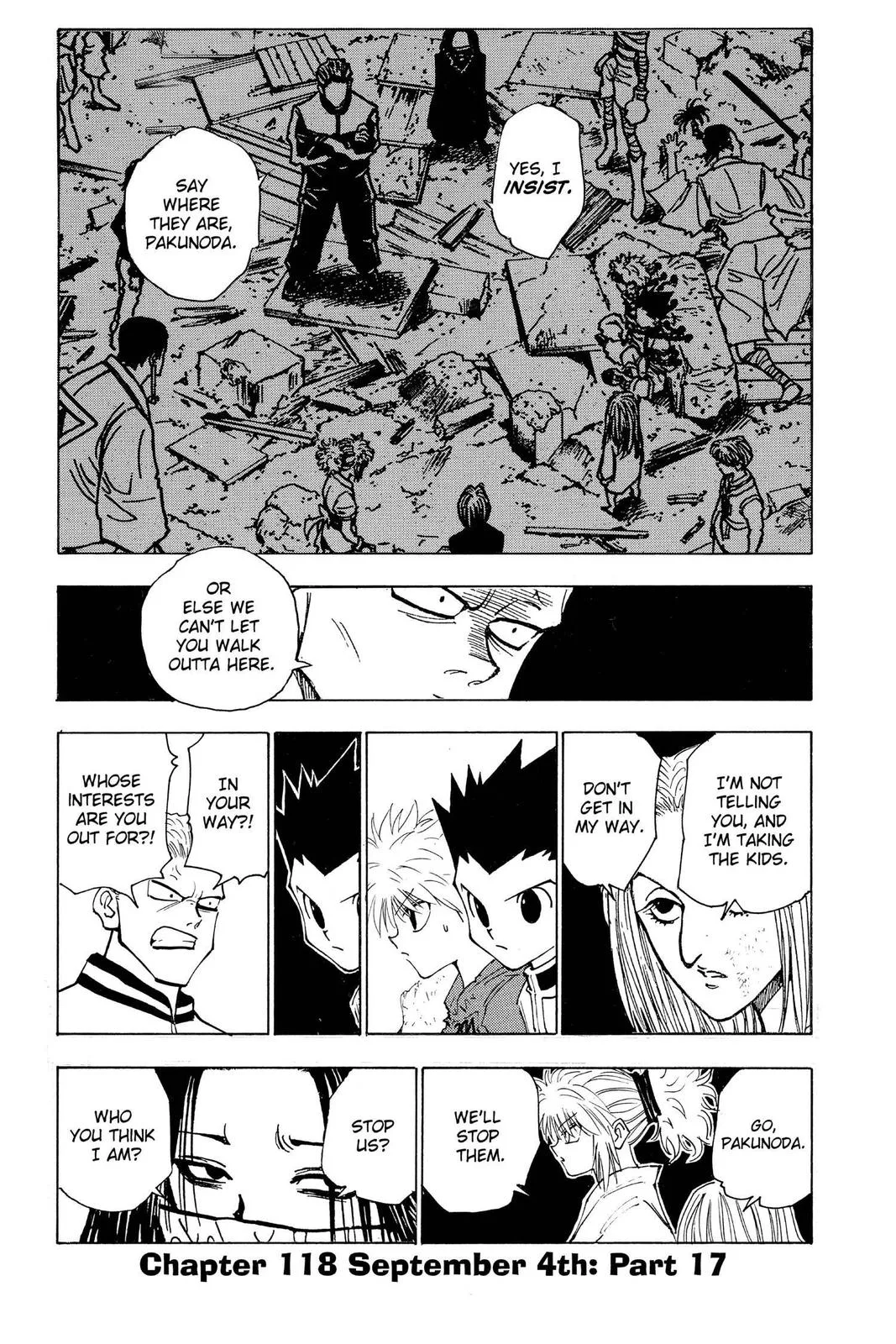 Hunter x Hunter - Chapter 118 - Page 1