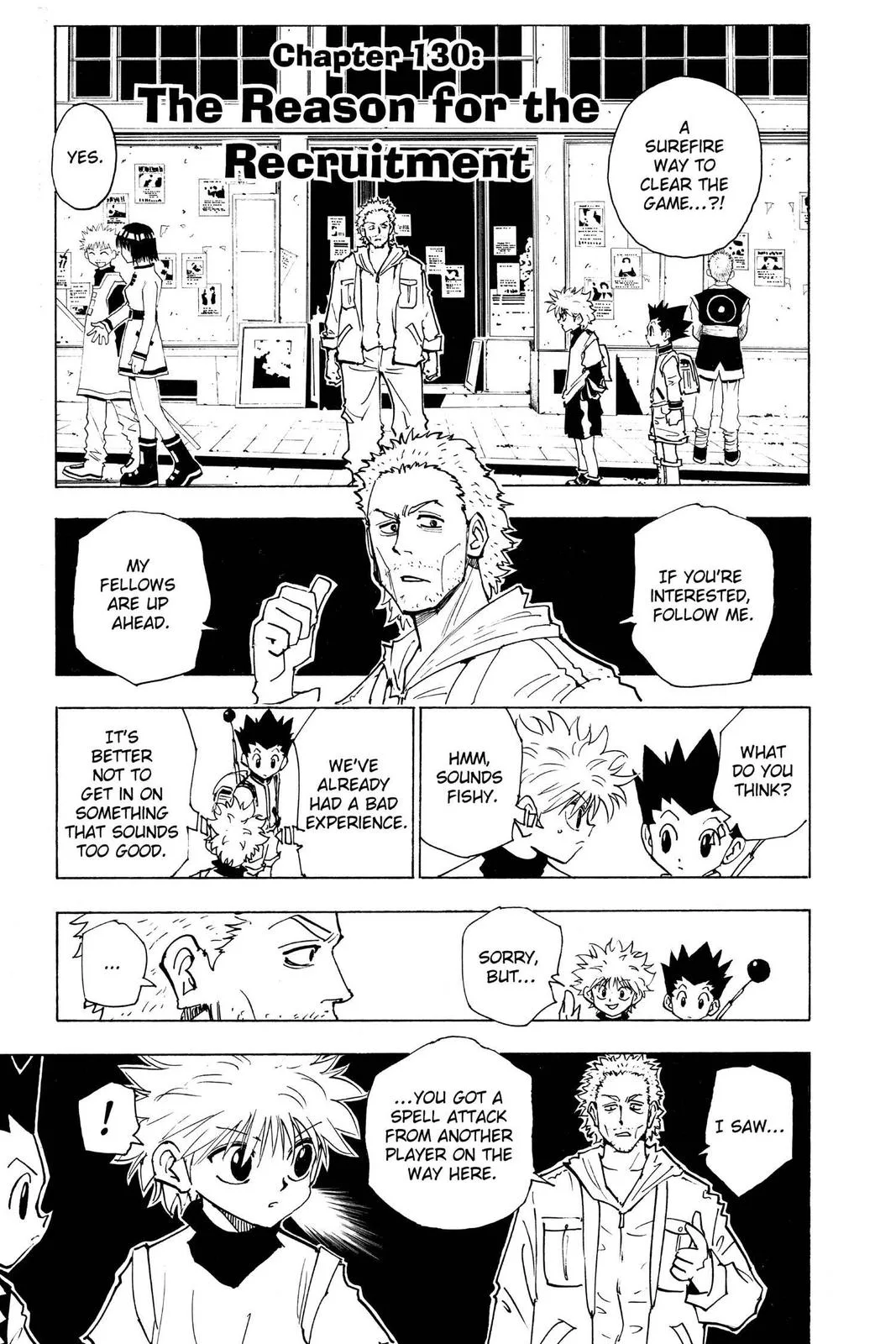 Hunter x Hunter - Chapter 130 - Page 1