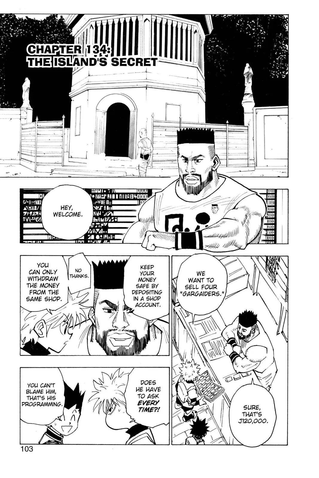 Hunter x Hunter - Chapter 134 - Page 1