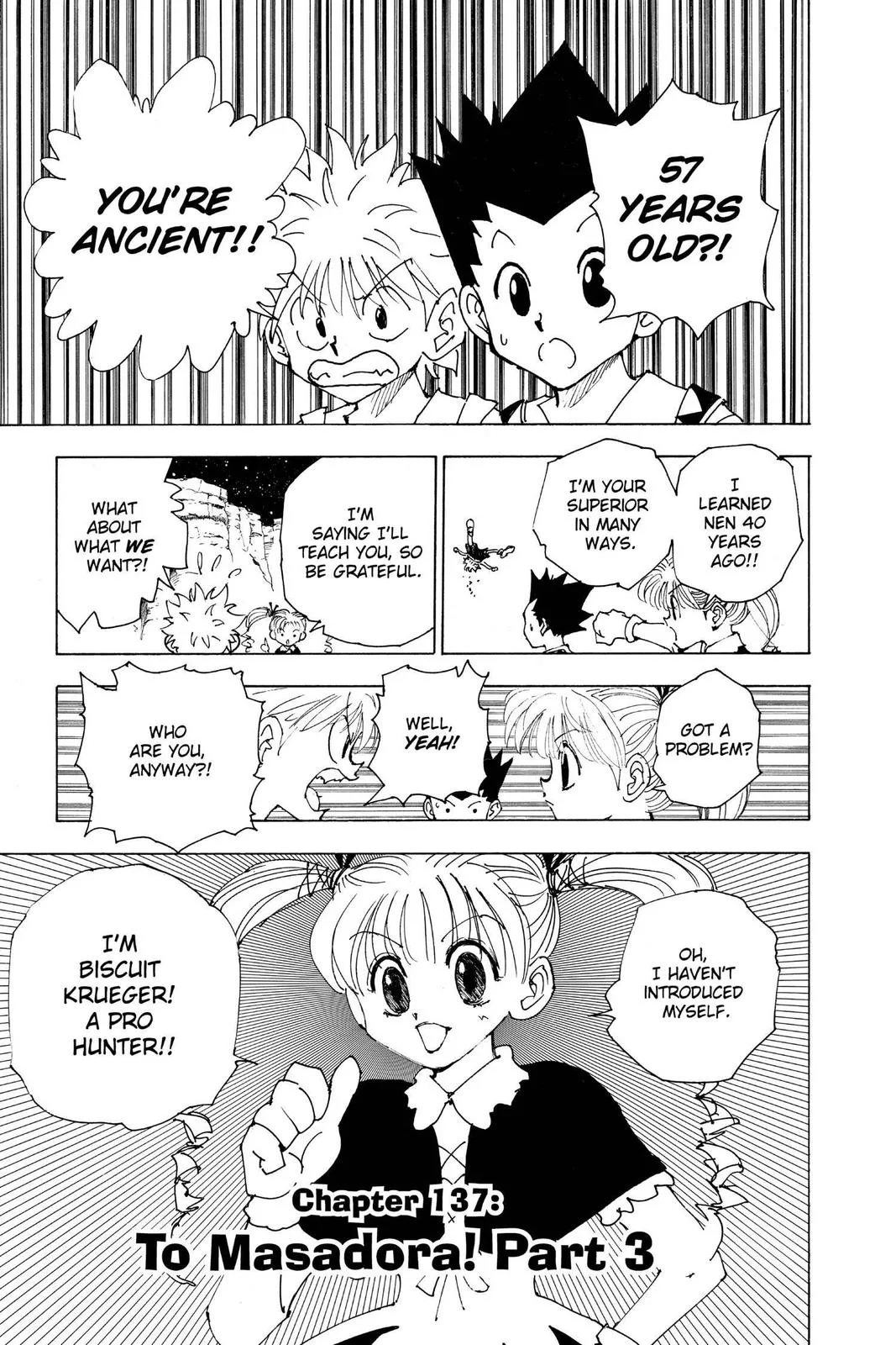 Hunter x Hunter - Chapter 137 - Page 1