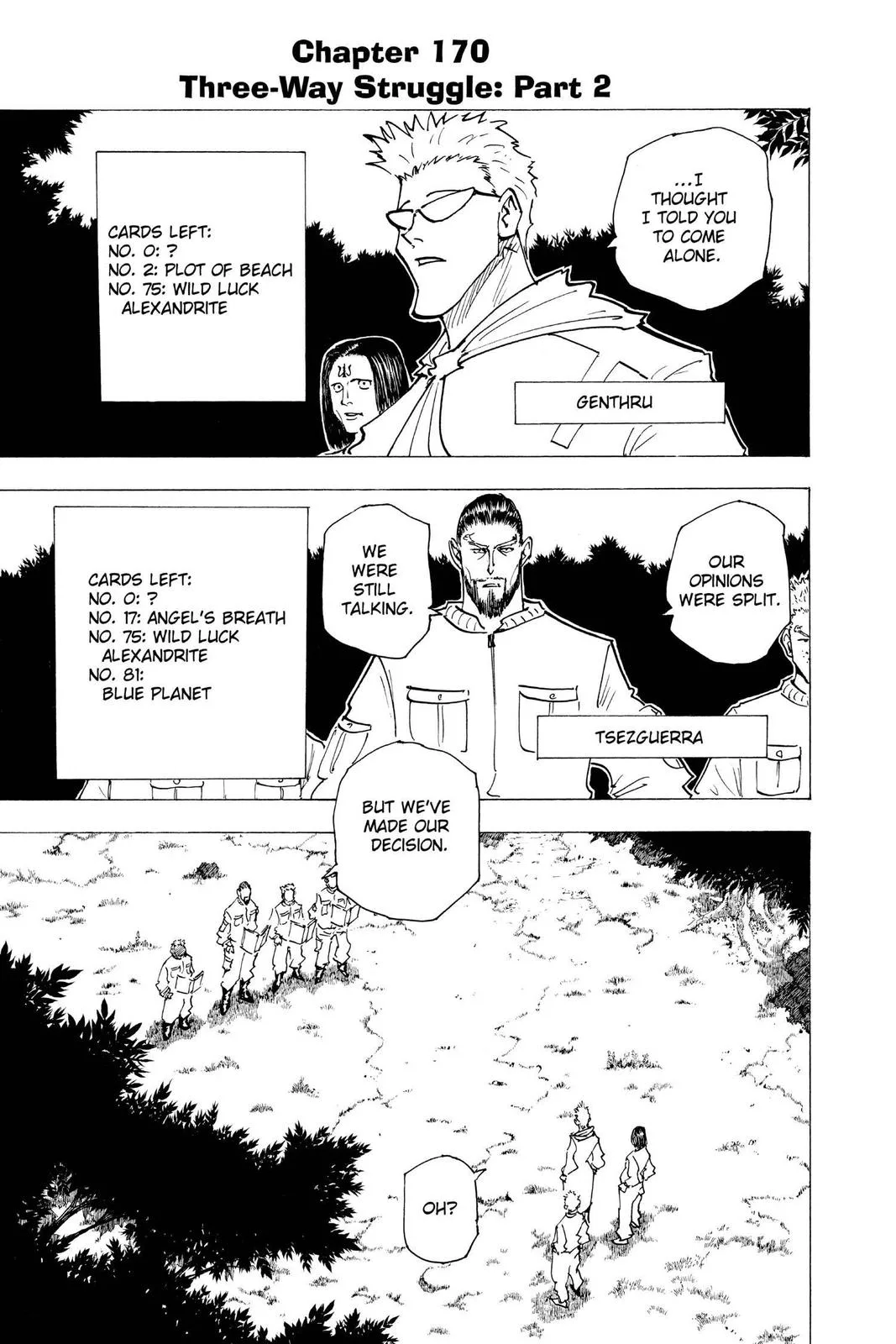Hunter x Hunter - Chapter 171 - Page 1