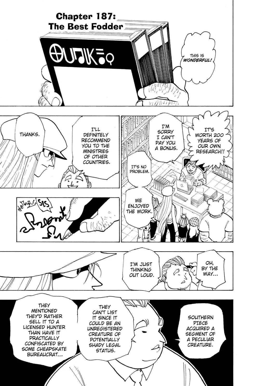 Hunter x Hunter - Chapter 187 - Page 1