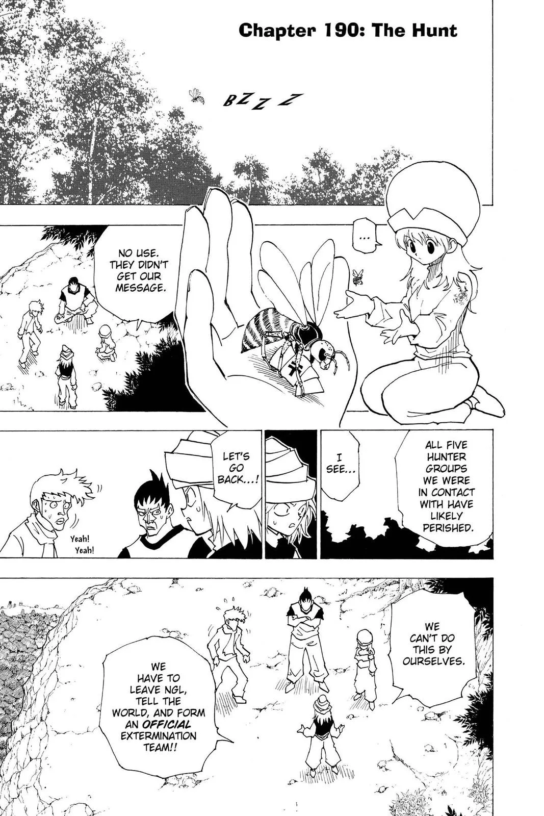 Hunter x Hunter - Chapter 190 - Page 1