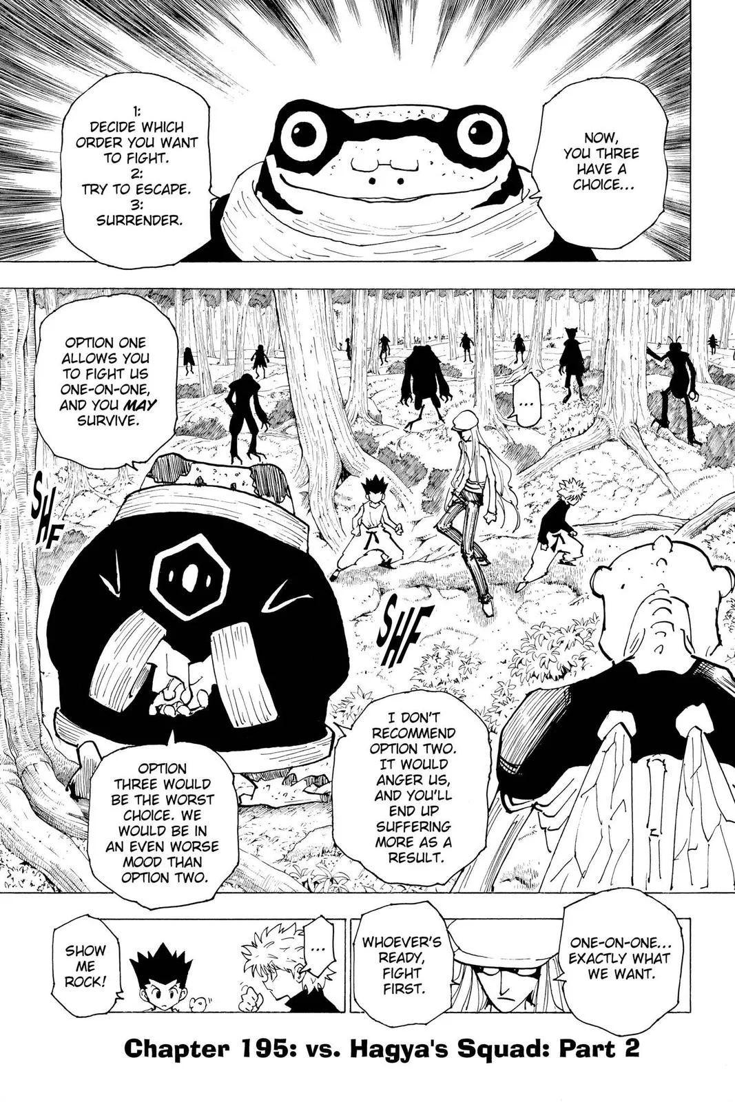 Hunter x Hunter - Chapter 195 - Page 1