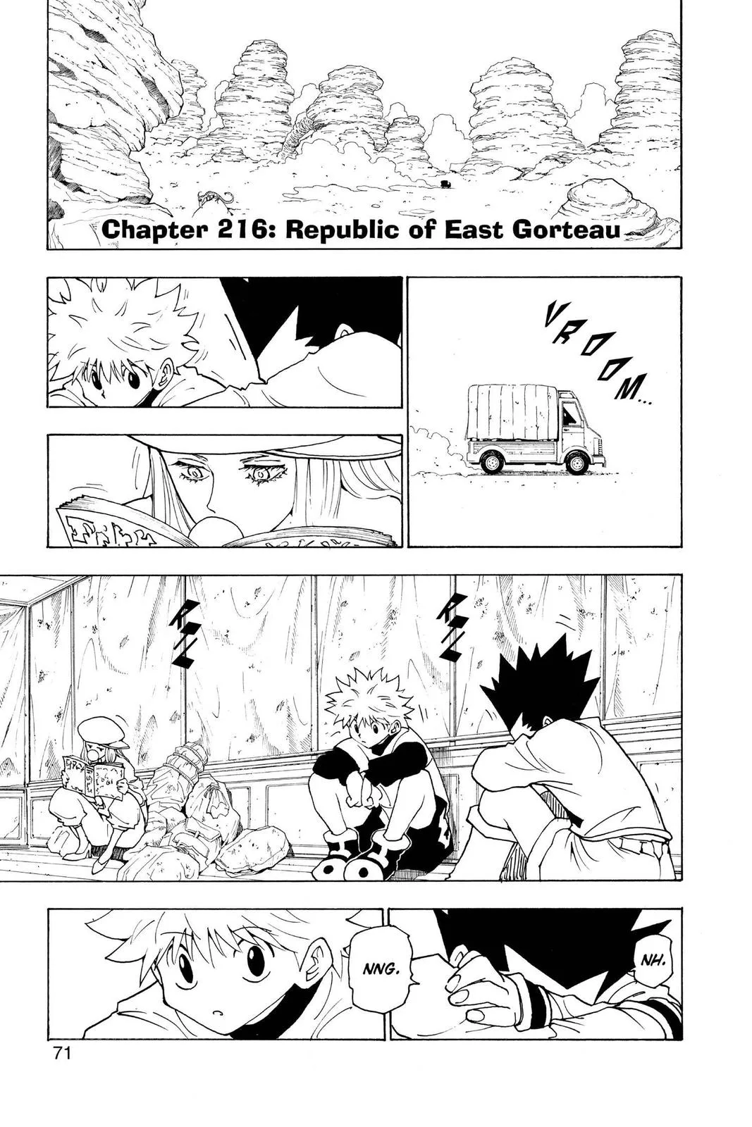 Hunter x Hunter - Chapter 216 - Page 1
