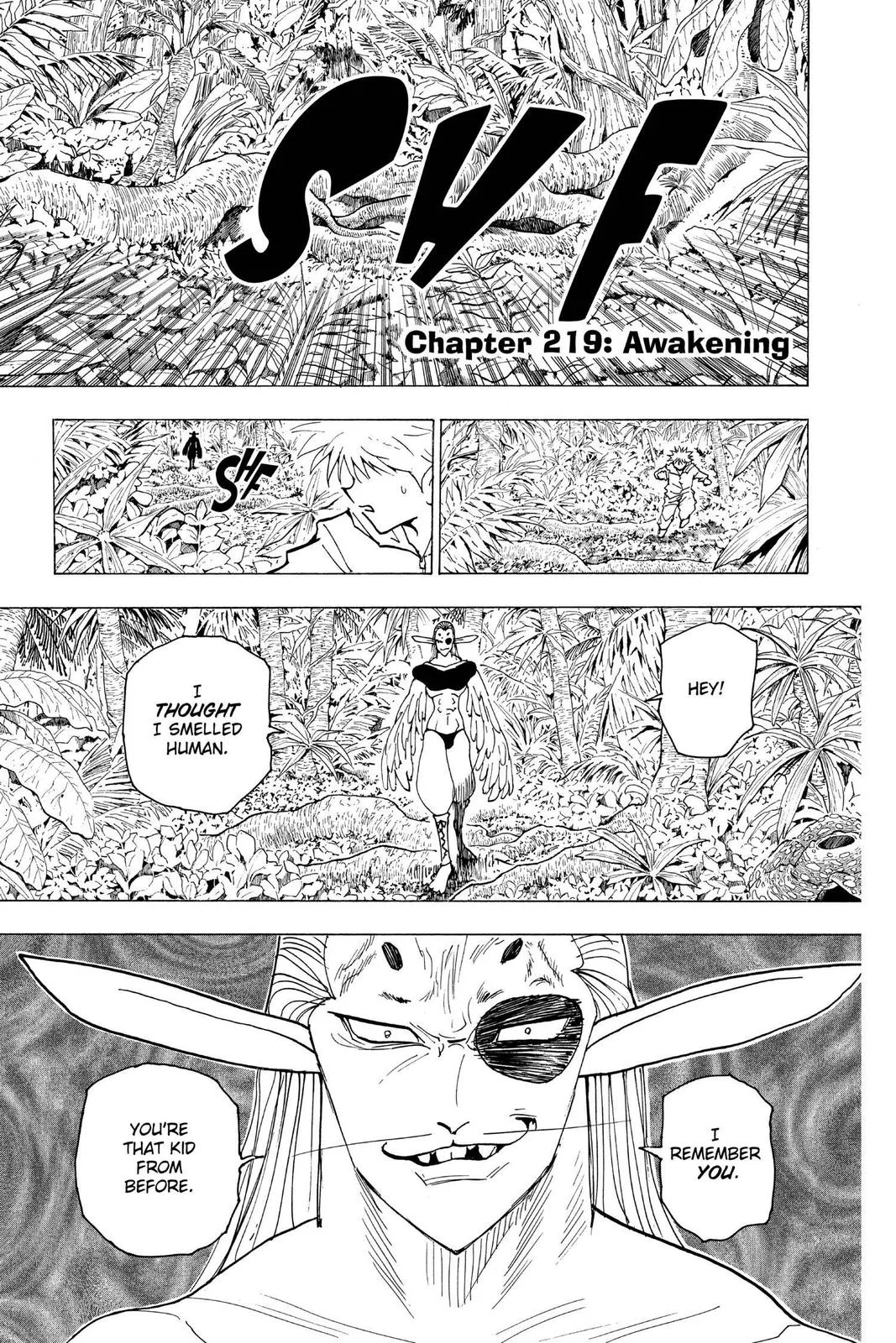 Hunter x Hunter - Chapter 219 - Page 1
