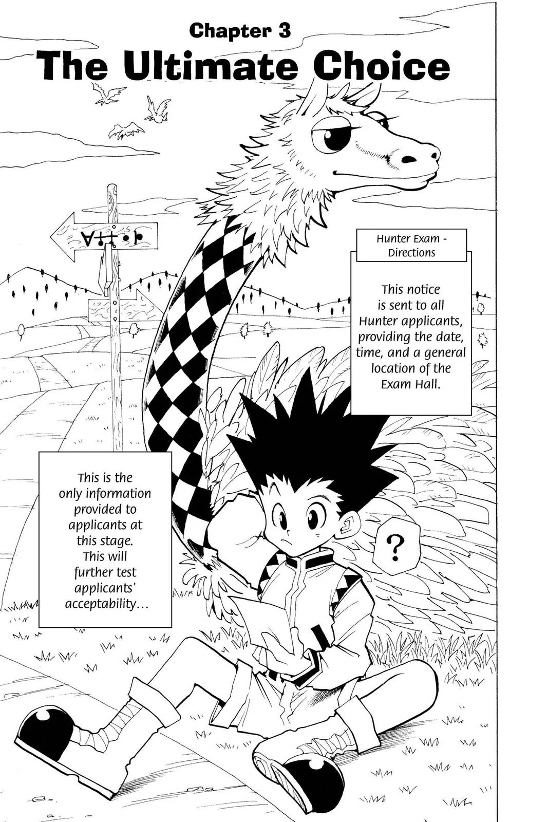 Hunter x Hunter - Chapter 3 - Page 1