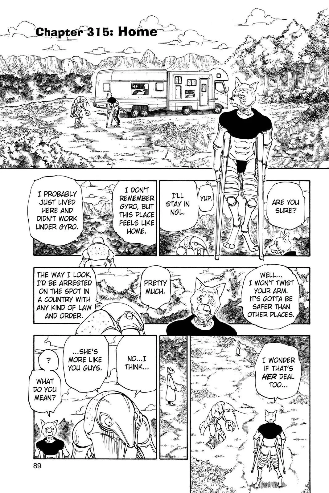 Hunter x Hunter - Chapter 315 - Page 1