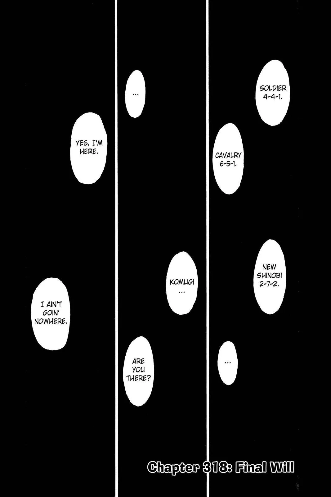 Hunter x Hunter - Chapter 318 - Page 1
