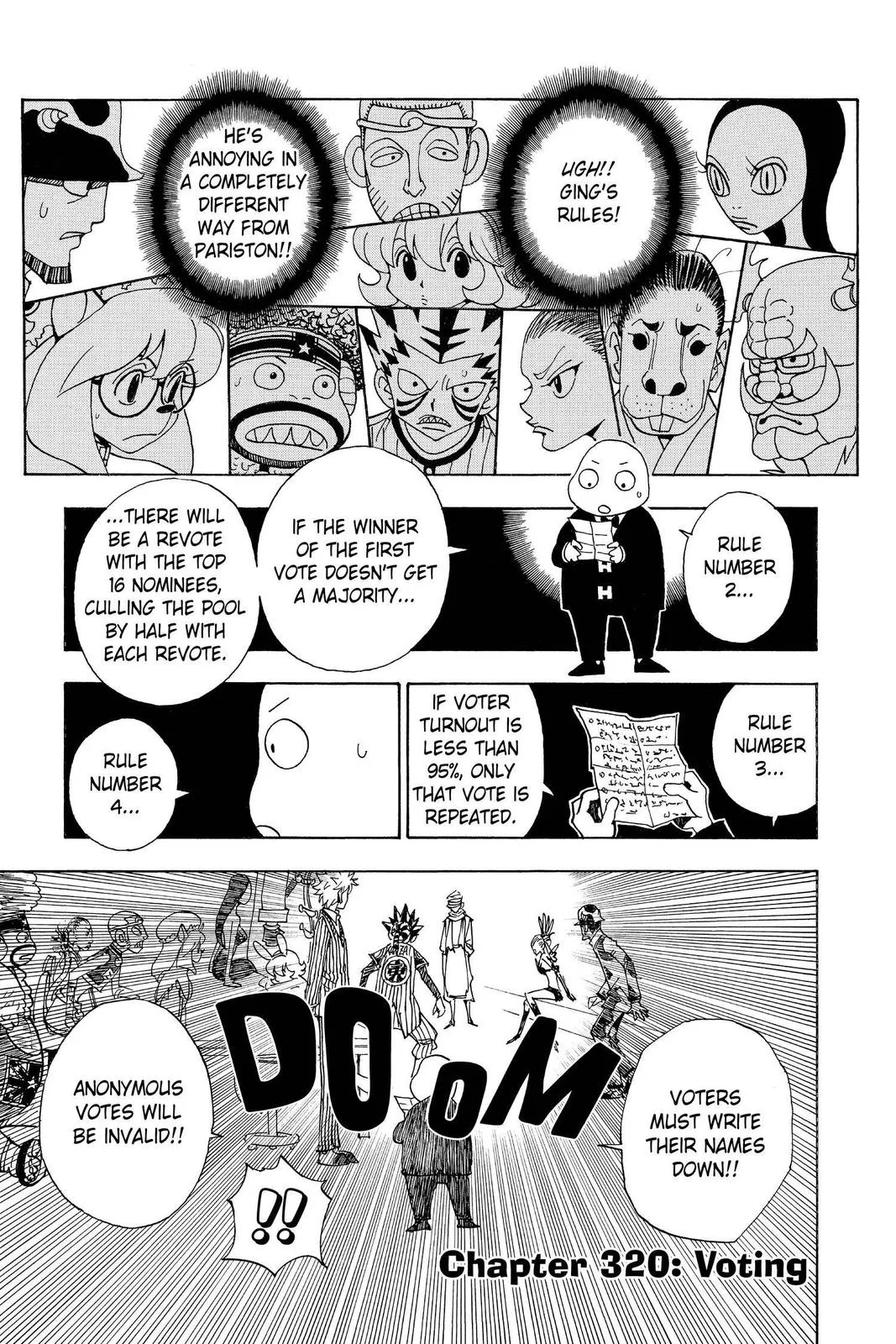 Hunter x Hunter - Chapter 320 - Page 1