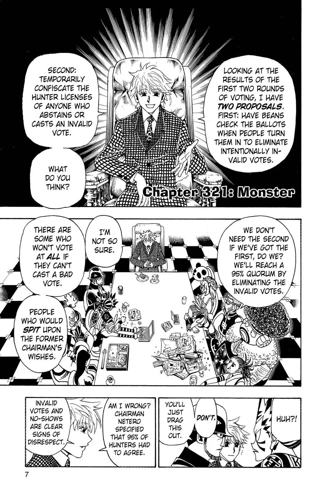 Hunter x Hunter - Chapter 321 - Page 7