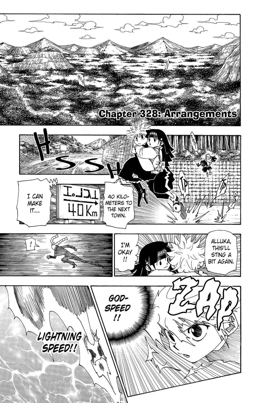 Hunter x Hunter - Chapter 328 - Page 1
