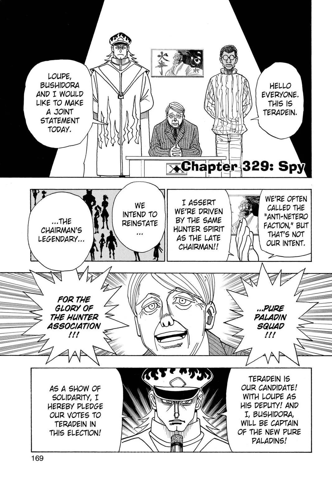 Hunter x Hunter - Chapter 329 - Page 1