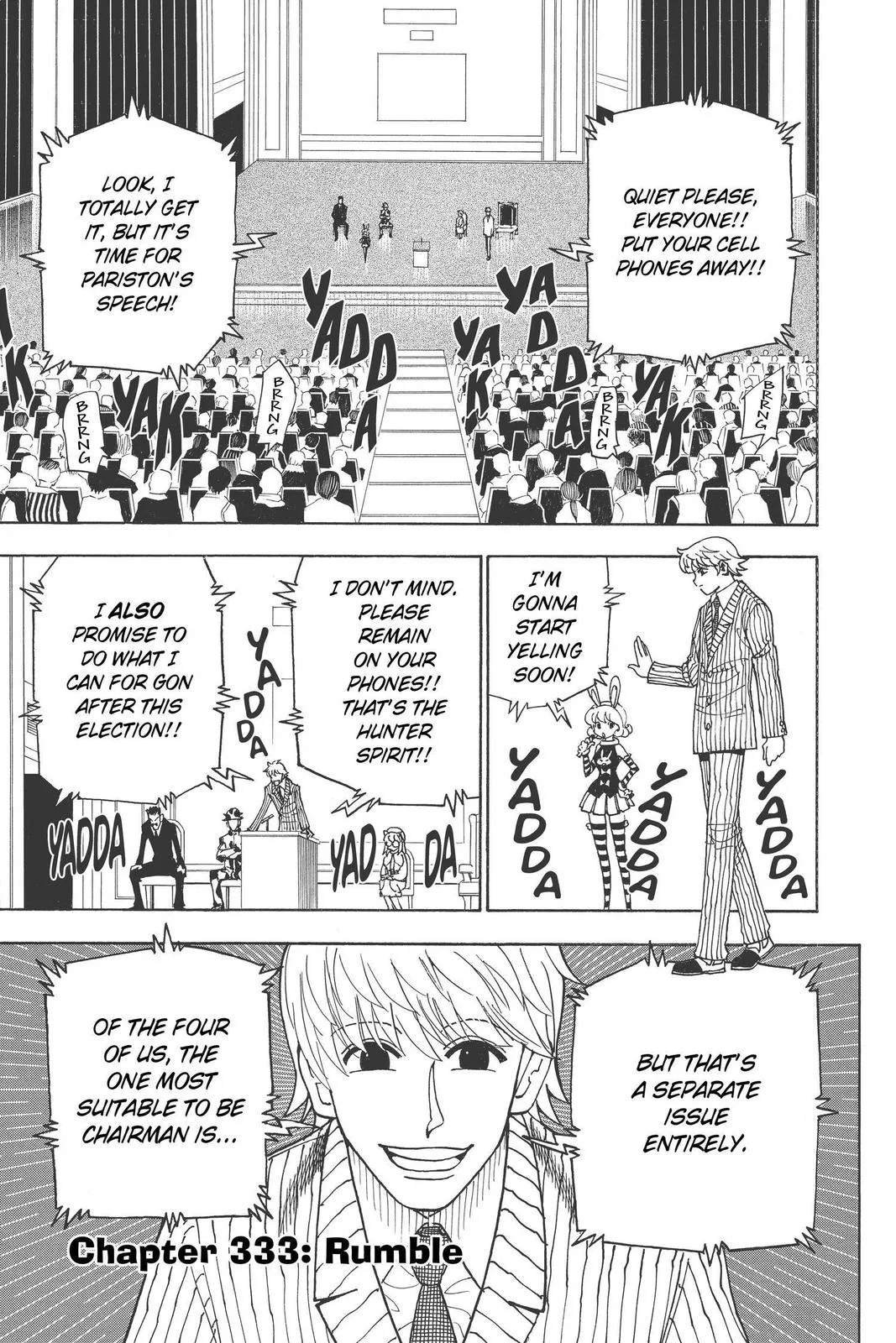 Hunter x Hunter - Chapter 333 - Page 1