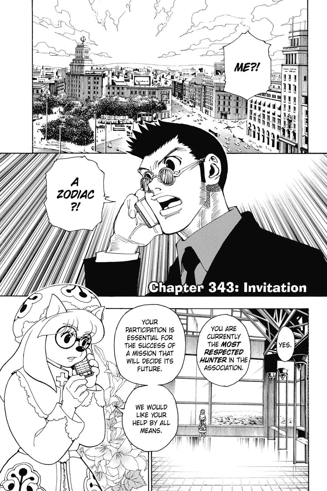 Hunter x Hunter - Chapter 343 - Page 1