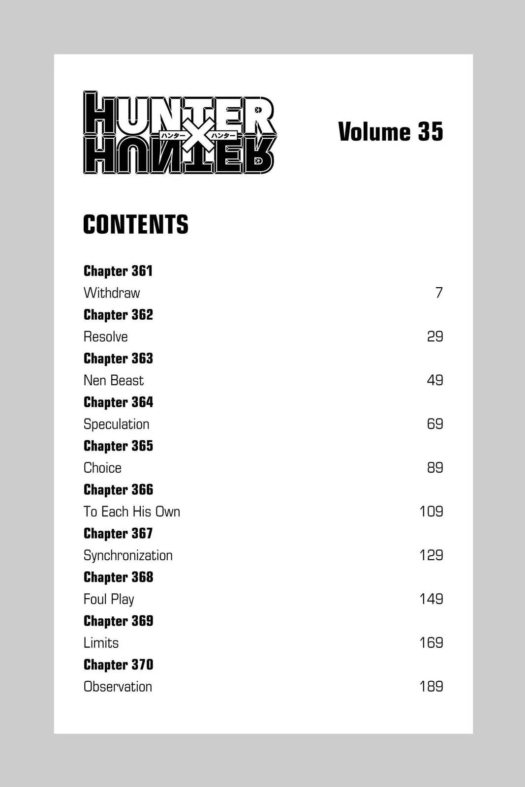 Hunter x Hunter - Chapter 361 - Page 6