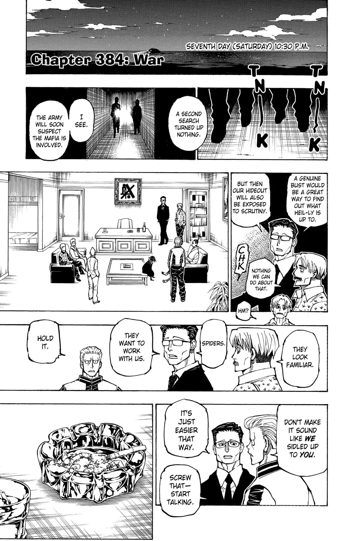 Hunter x Hunter - Chapter 384 - Page 1