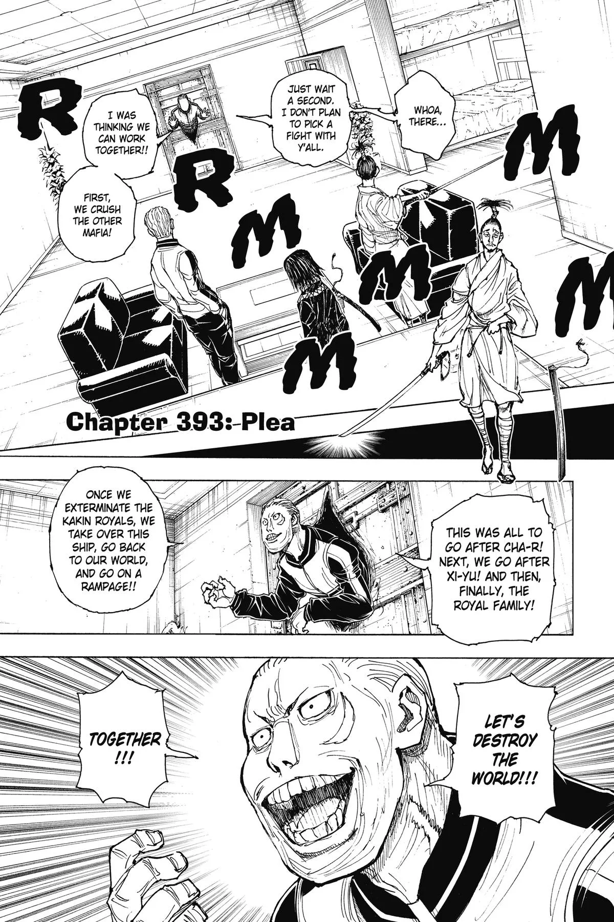 Hunter x Hunter - Chapter 393 - Page 1