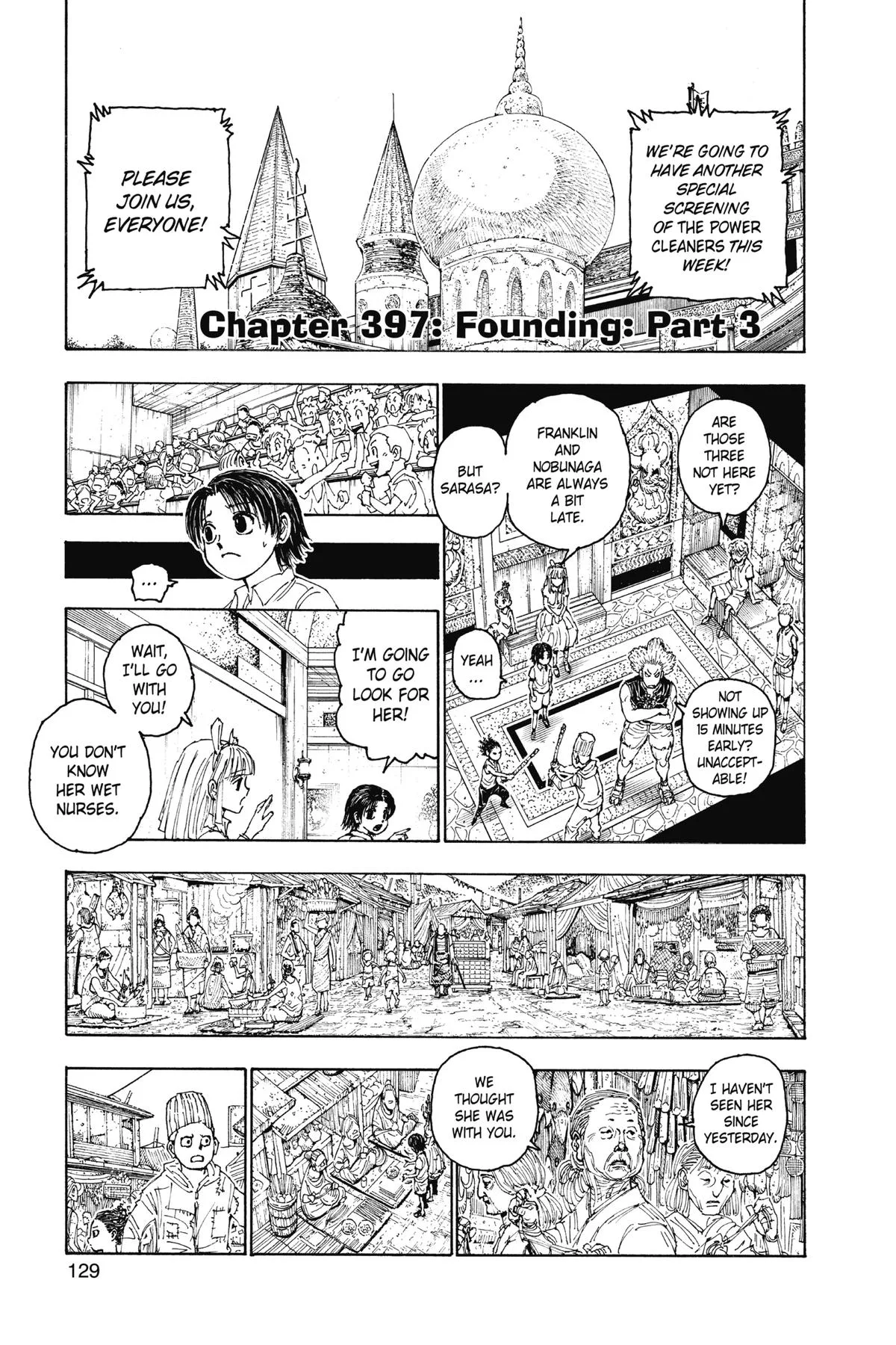 Hunter x Hunter - Chapter 397 - Page 1