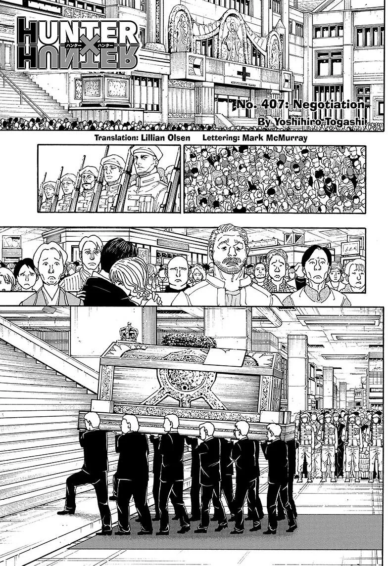 Hunter x Hunter - Chapter 407 - Page 2