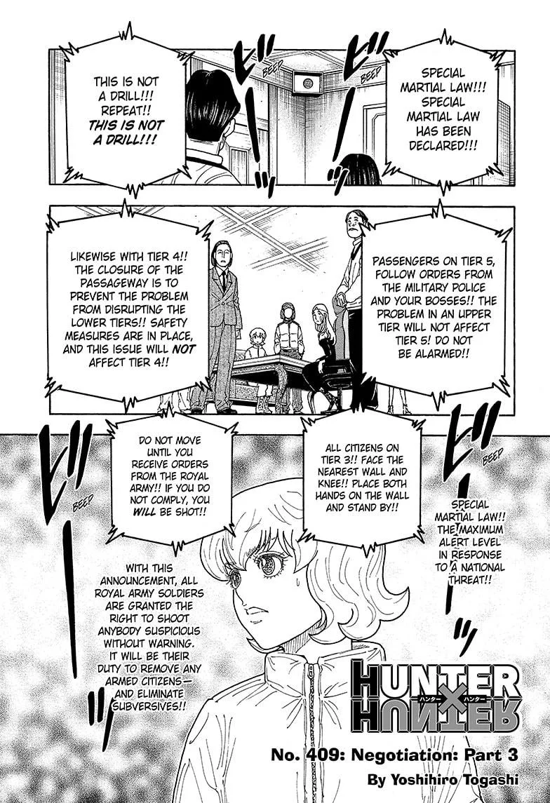 Hunter x Hunter - Chapter 409 - Page 1