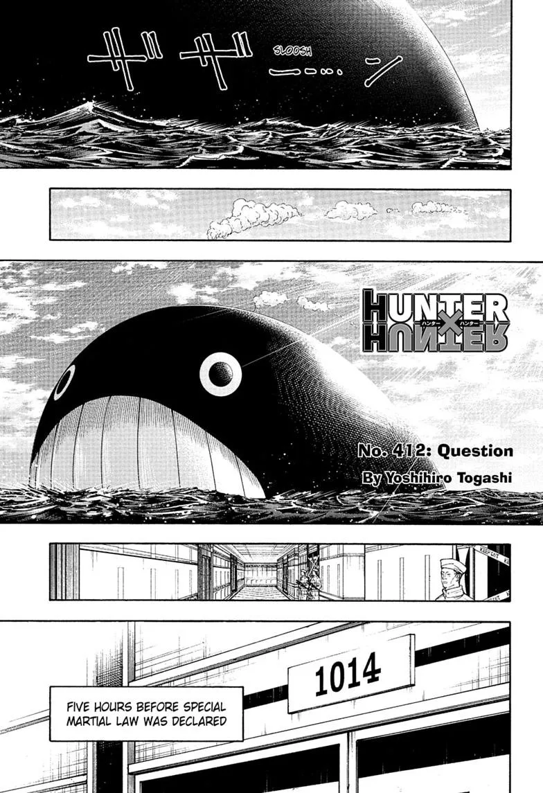 Hunter x Hunter - Chapter 412 - Page 1