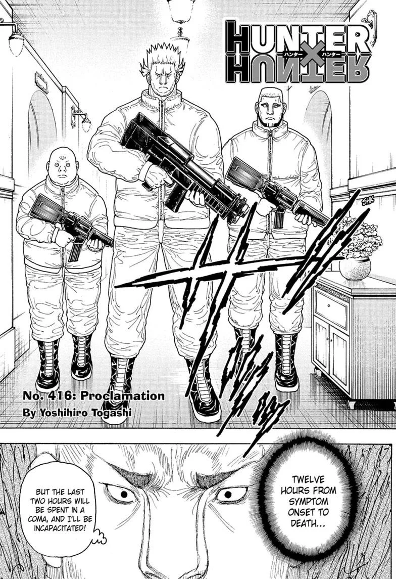 Hunter x Hunter - Chapter 416 - Page 2
