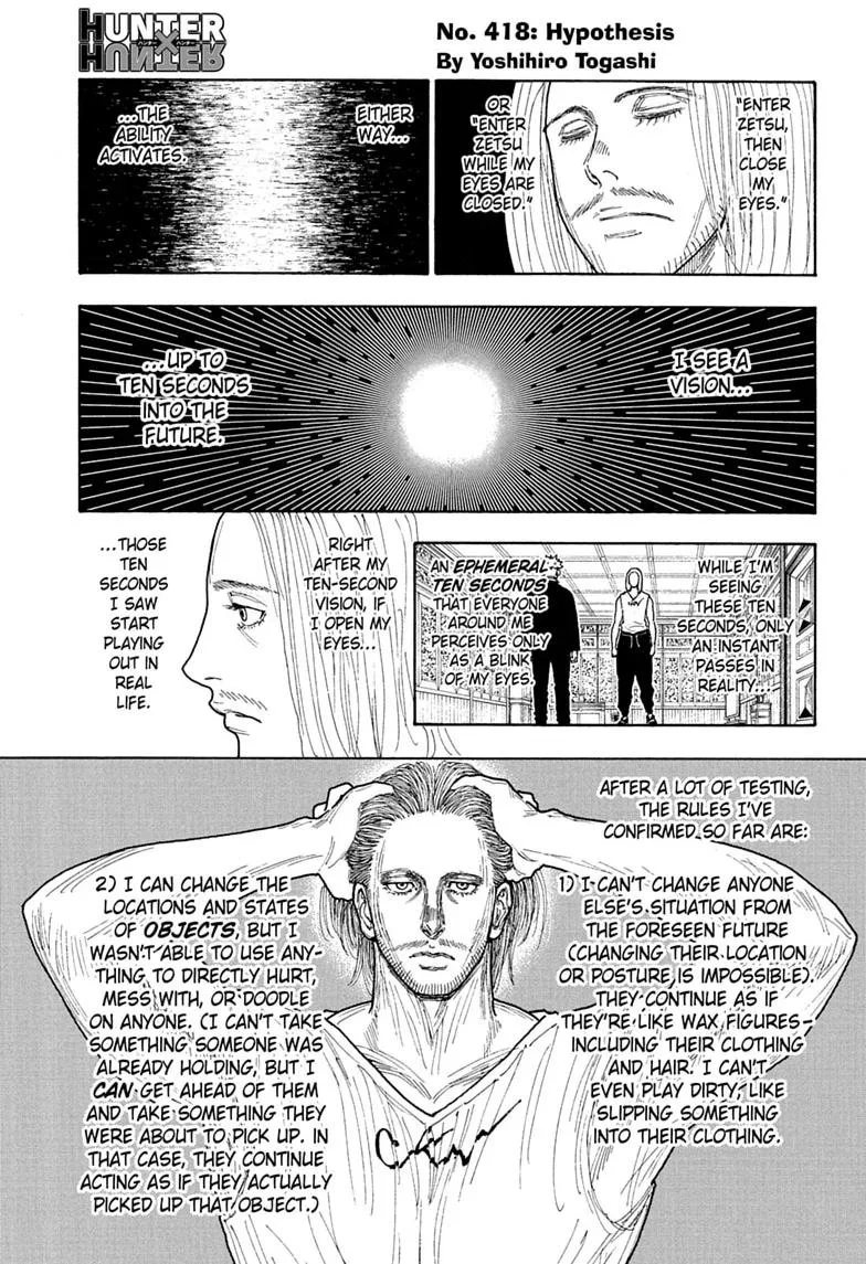 Hunter x Hunter - Chapter 418 - Page 1