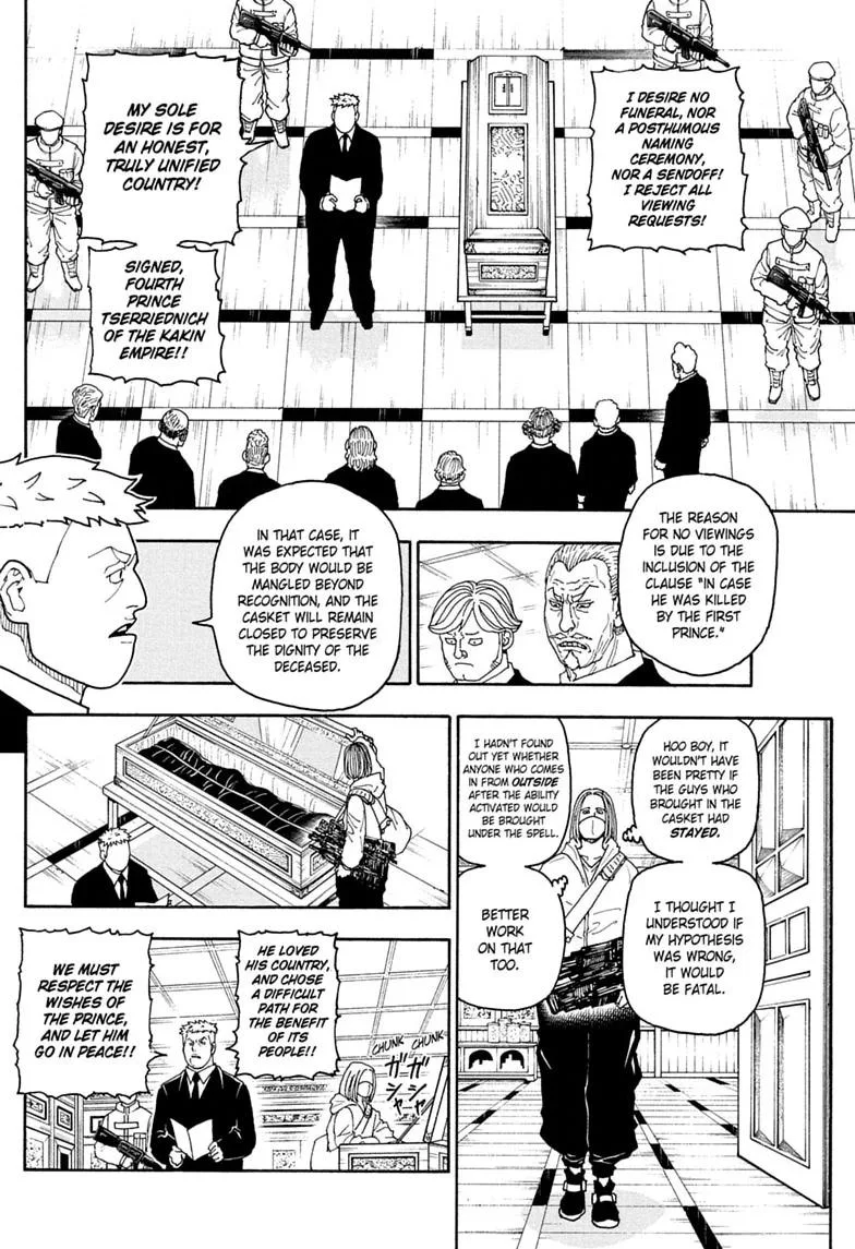 Hunter x Hunter - Chapter 418 - Page 12