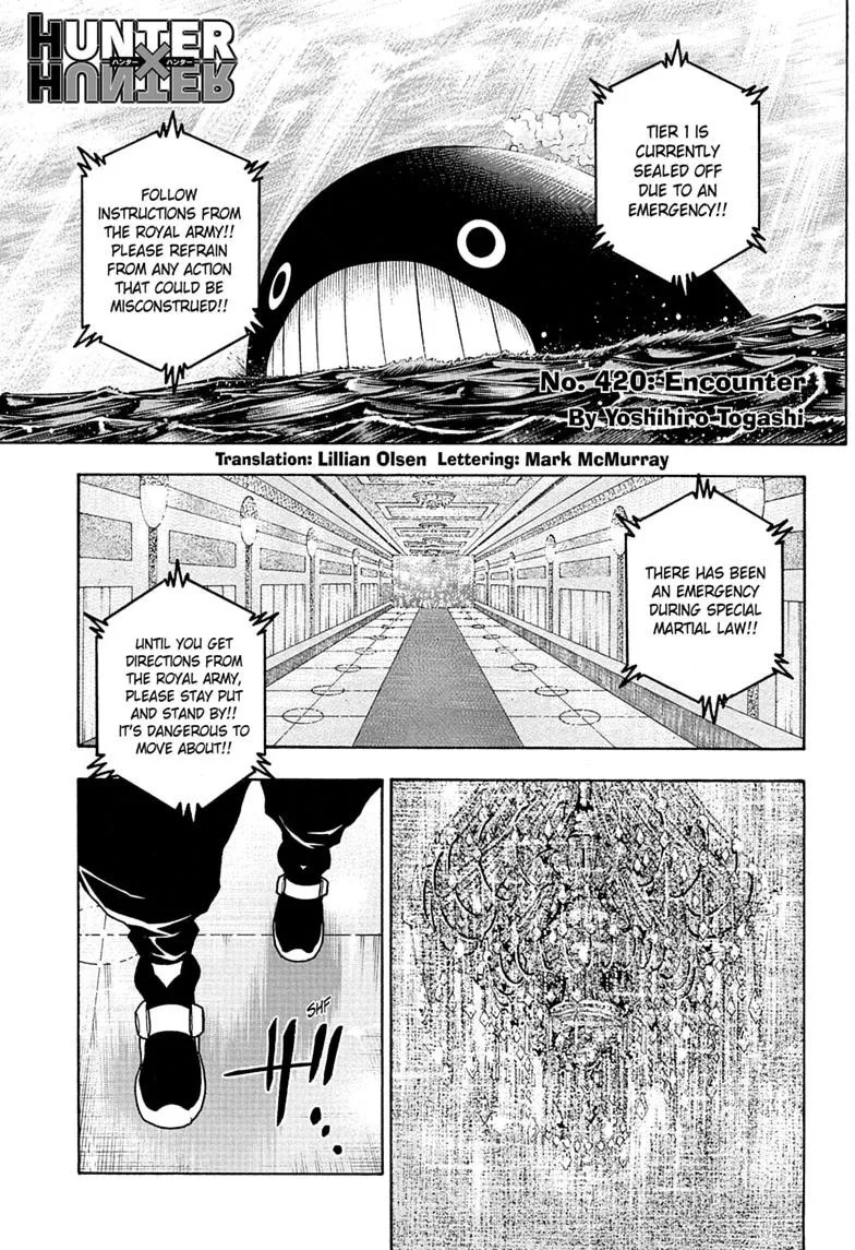 Hunter x Hunter - Chapter 420 - Page 1