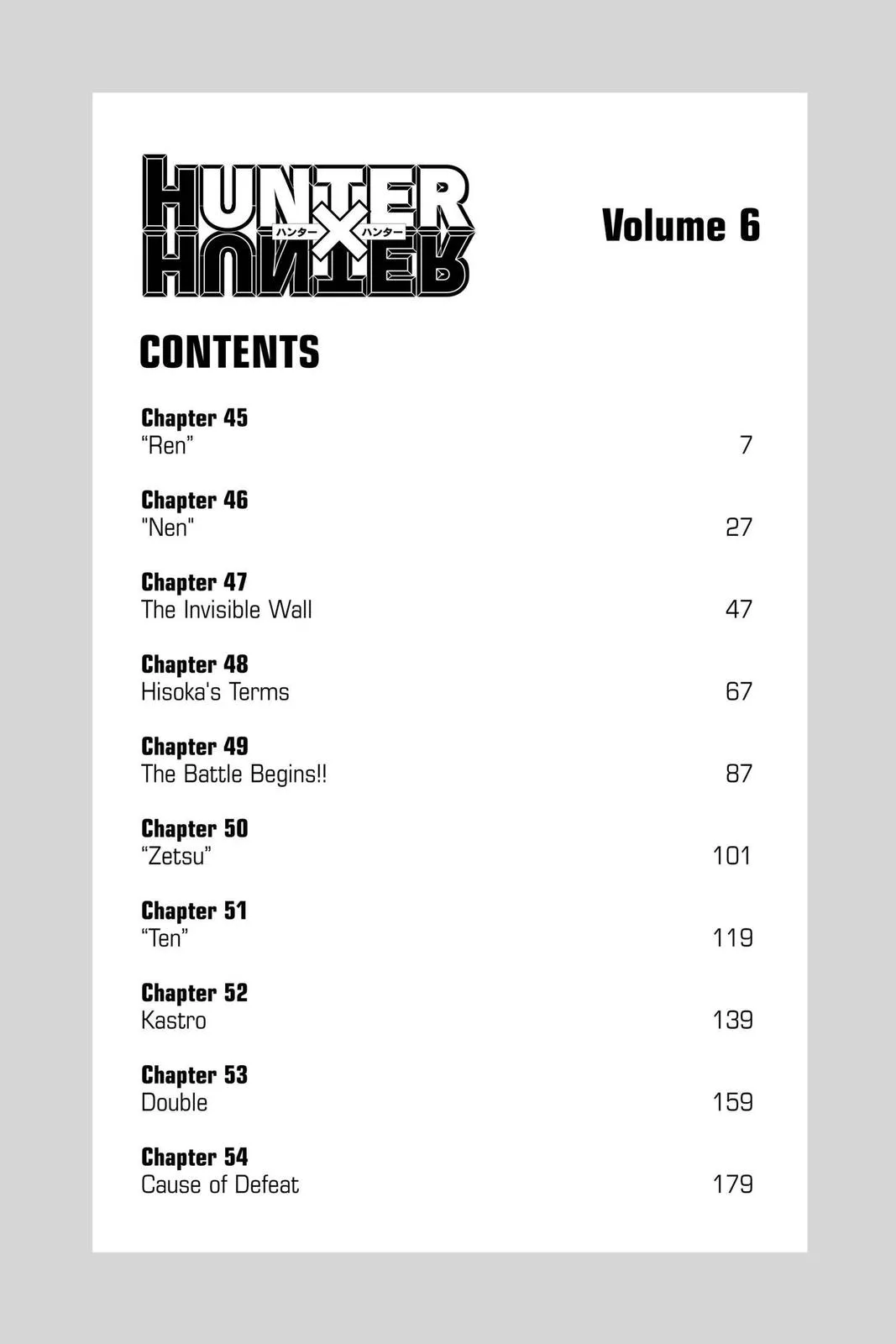 Hunter x Hunter - Chapter 45 - Page 6