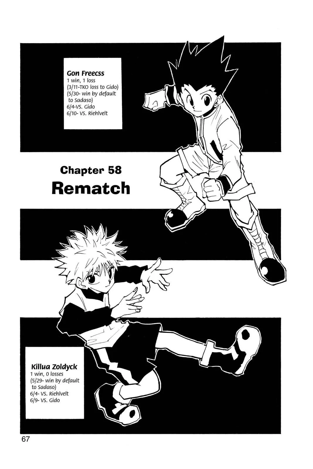 Hunter x Hunter - Chapter 58 - Page 1