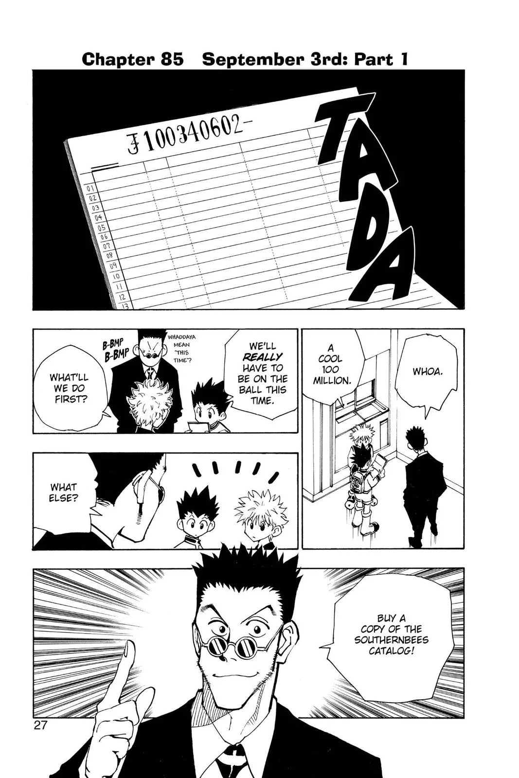 Hunter x Hunter - Chapter 85 - Page 1