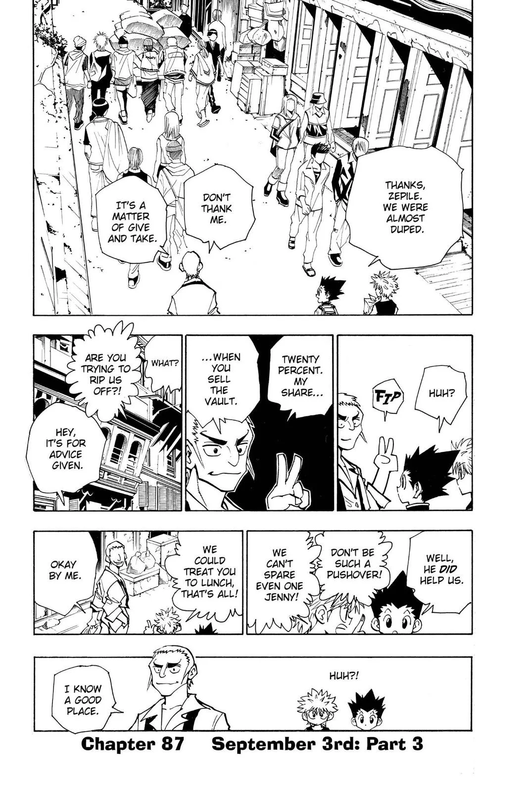 Hunter x Hunter - Chapter 87 - Page 1