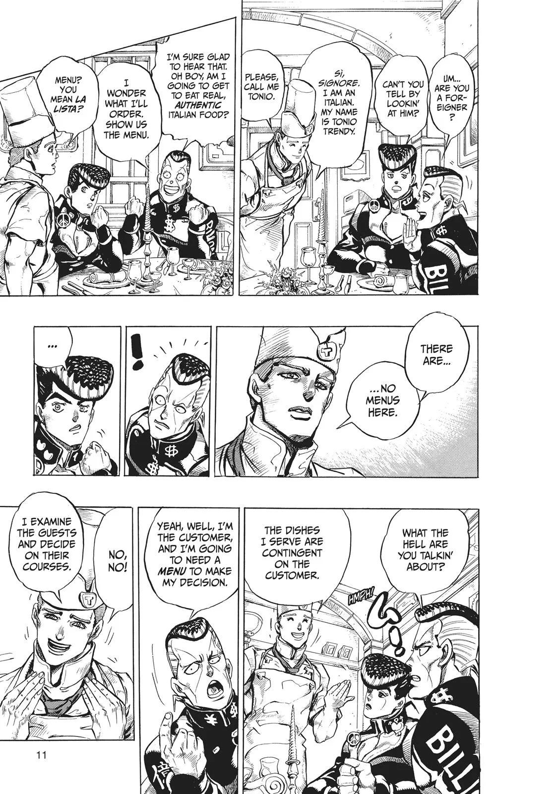 JoJo's Bizarre Adventure - Chapter 303 - Page 11